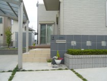 栃木県宇都宮市外構・エクステリア工事施工写真